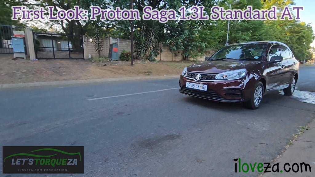 Watch First Look:  Proton Saga 1.3L Standard AT