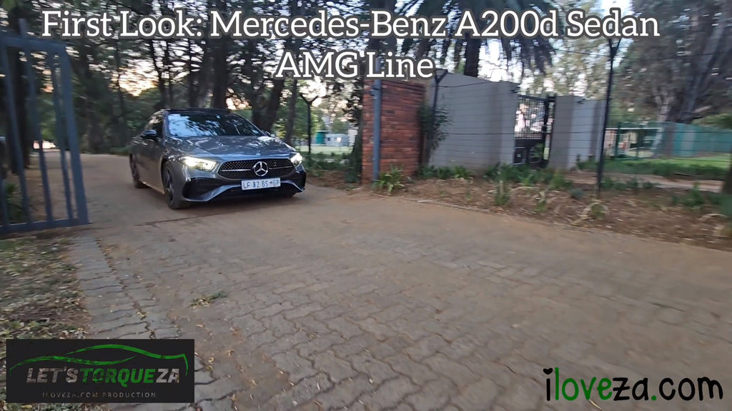 Watch First Look: Mercedes-Benz A200d Sedan (AMG Line)