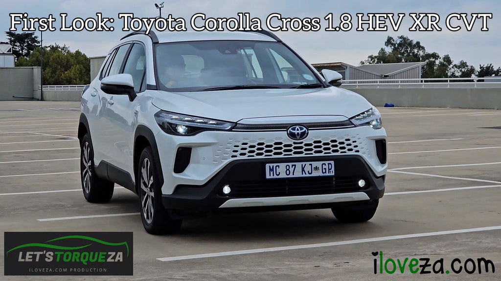 Watch: First Look 2025 Toyota Corolla Cross HEV XR