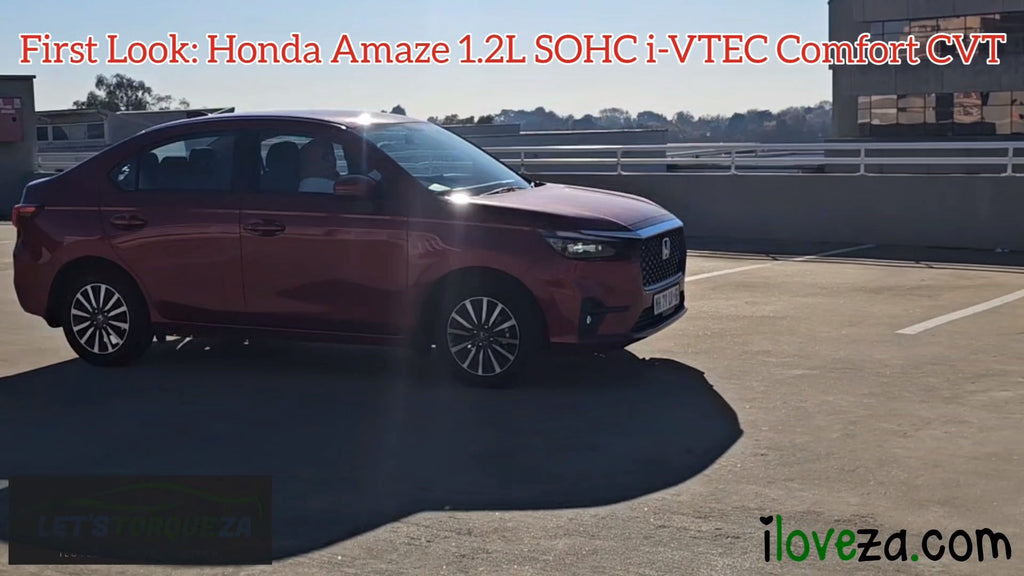 Watch: First Look 2025 Honda Amaze Comfort CVT