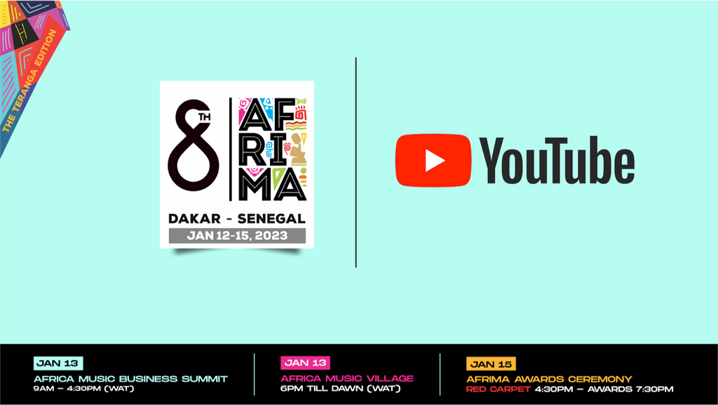 YouTube Partners with 8th AFRIMA, Reiterates Support For African Music and Creative Economy