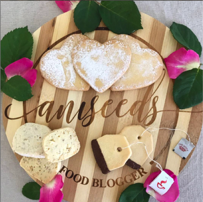 Pecan Slices & Tea Bag Biscuits by Aniseeds