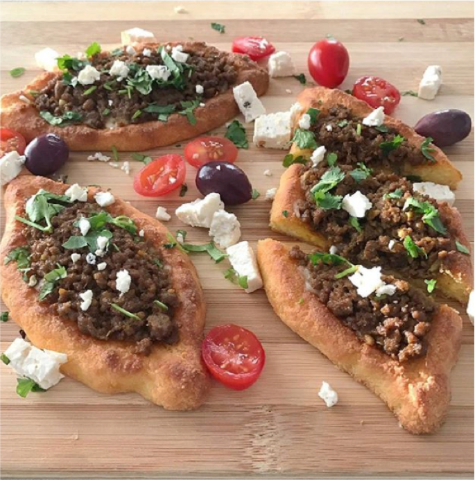 Recipe: Low Carb Mince Pide by Aniseeds