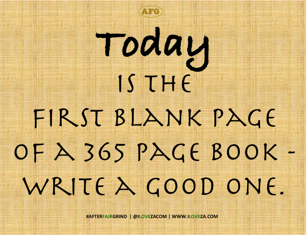 Quote of the Day - 01 January 2017