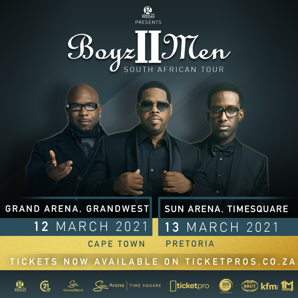 Multiple Award Winning Group Boyz II Men Confirm New South African Tour Dates