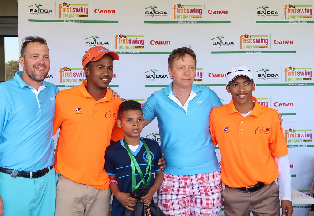 High spirits and smiles at Canon First Swing Program’s Inter-Schools golf tournament in Cape Town