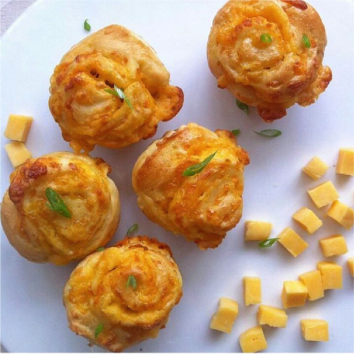 Recipe: Cheese Muffins by Aniseeds