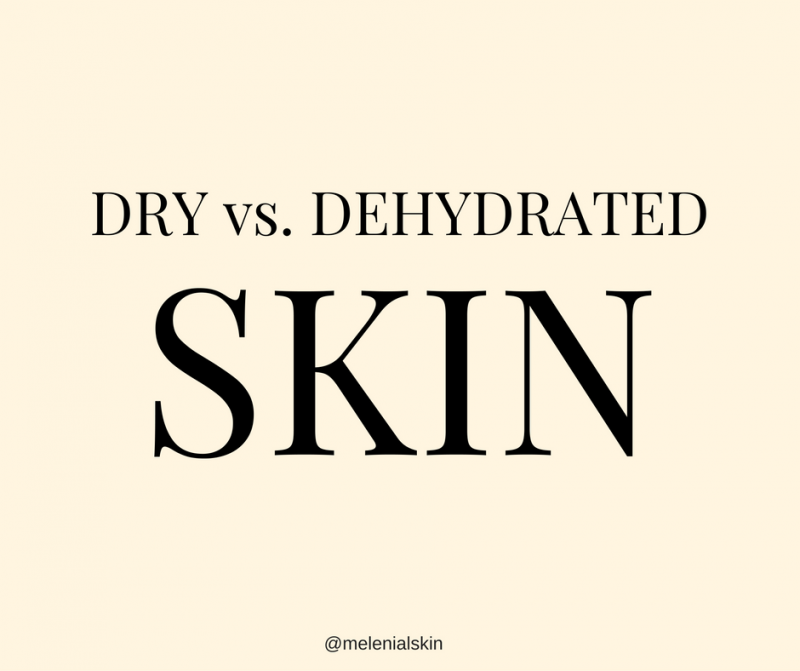Dry vs Dehydrated Skin