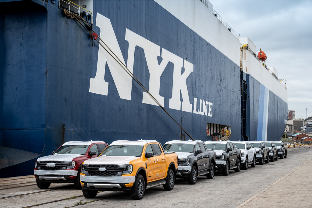 Ford Commences Exports of Next-Generation Ranger from South Africa to Over 100 Markets Globally