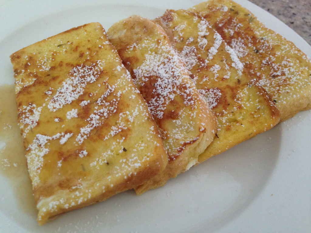 French Toast: Egg Bread that went to Private School