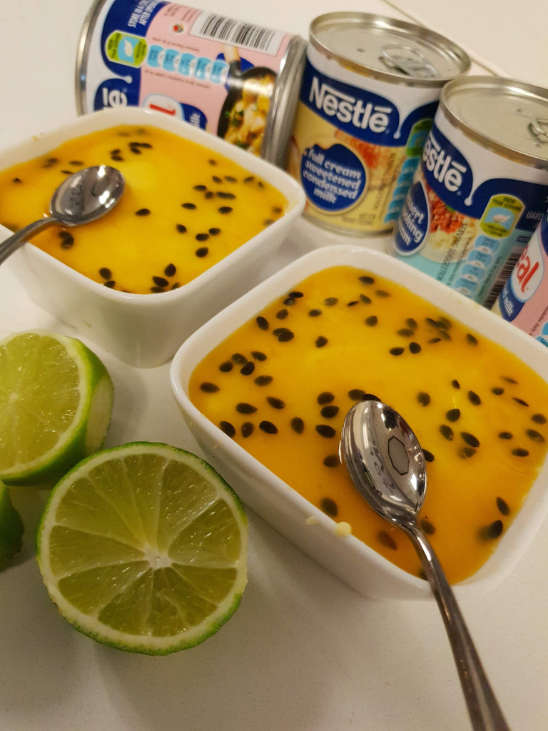 Granadilla & Lime Fridge Tart