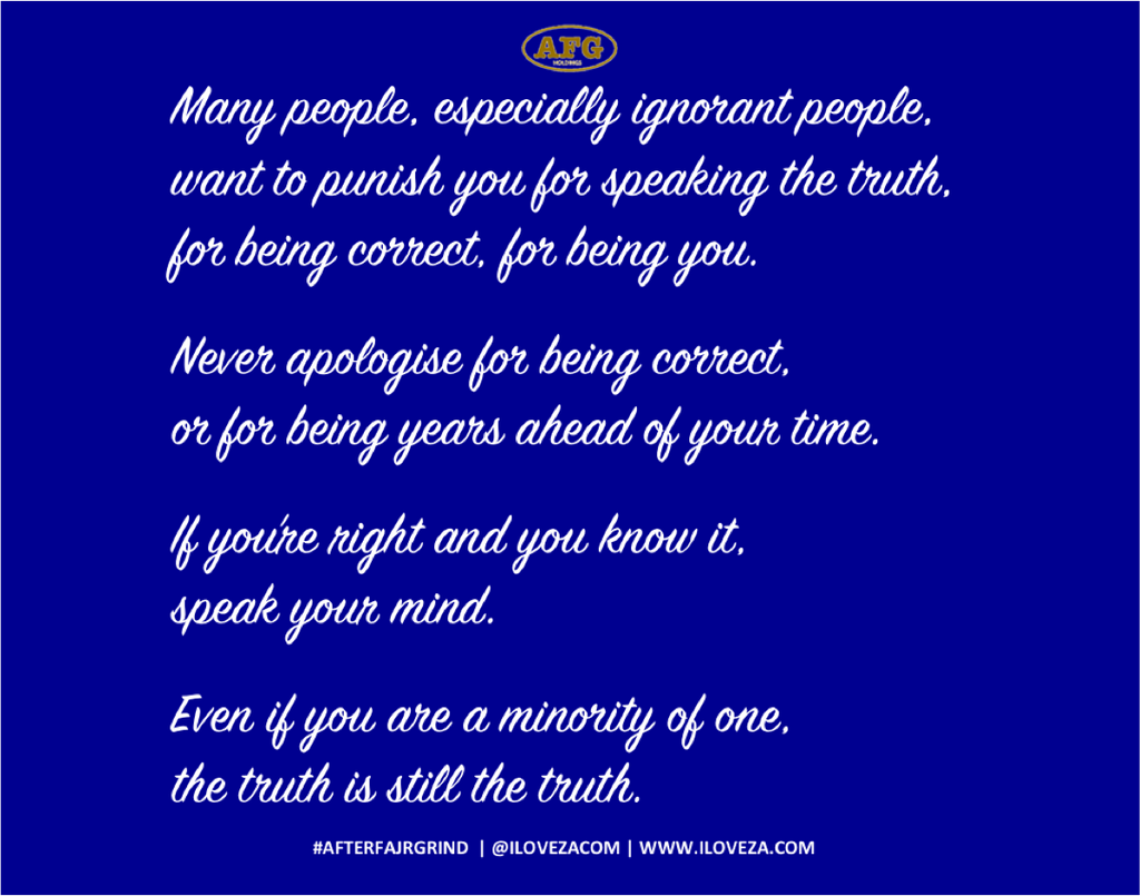 Quote of the Day - 12 January 2017