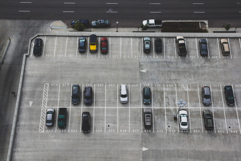 Navigating parking lots