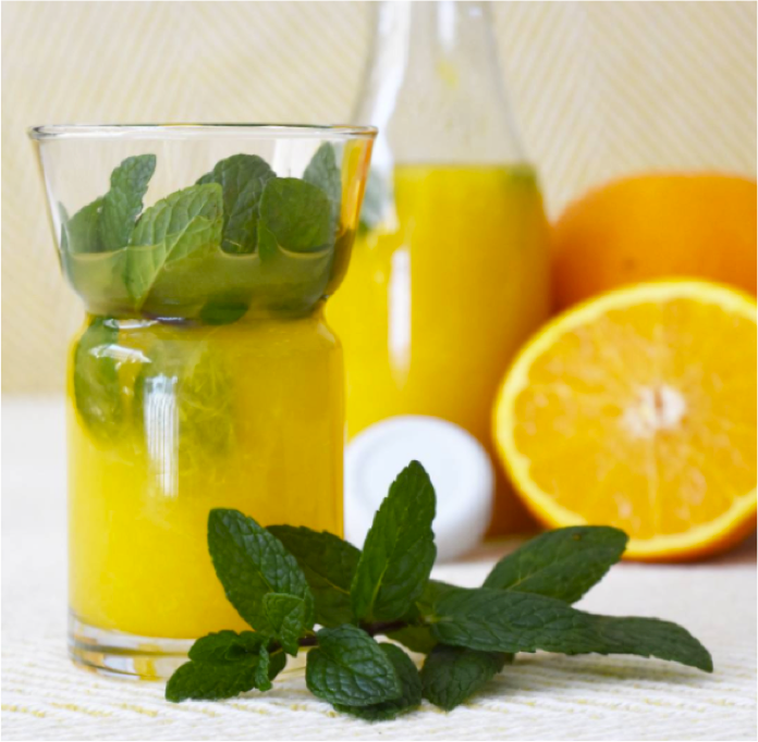 Recipe: Orange Juice Mocktail by Aniseeds