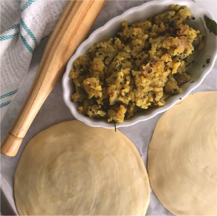 Recipe: Paratha Dough by Aniseeds