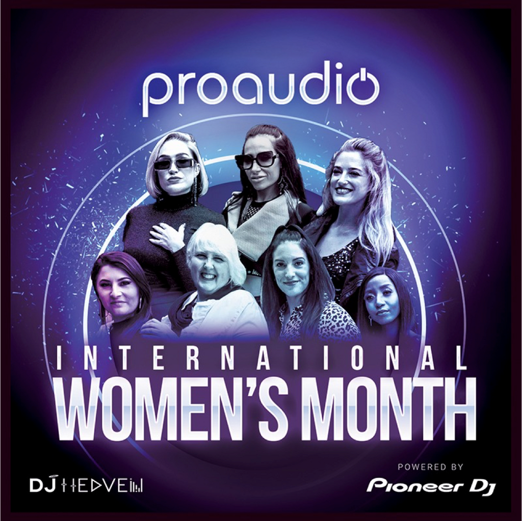 Pro Audio #ChooseToChallenge in Support of International Women’s Day with South Africa’s Finest Professional Female DJs/Artists Hosted by Abby NuRock, Powered by DJ Heaven and Pioneer DJ