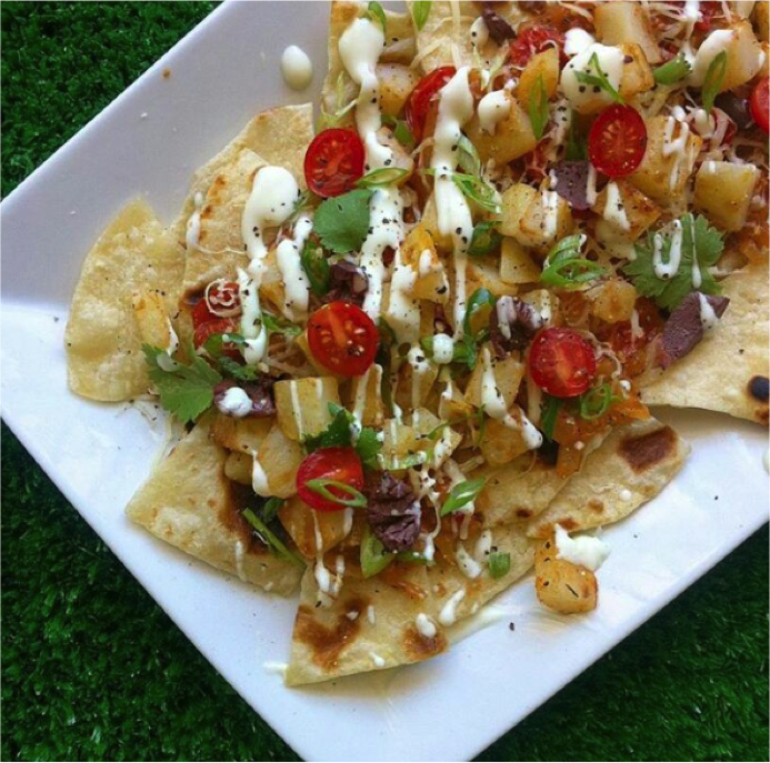 Recipe: Roti Nachos by Aniseeds