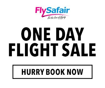 FlySafair - One Day Sale Flights from R399