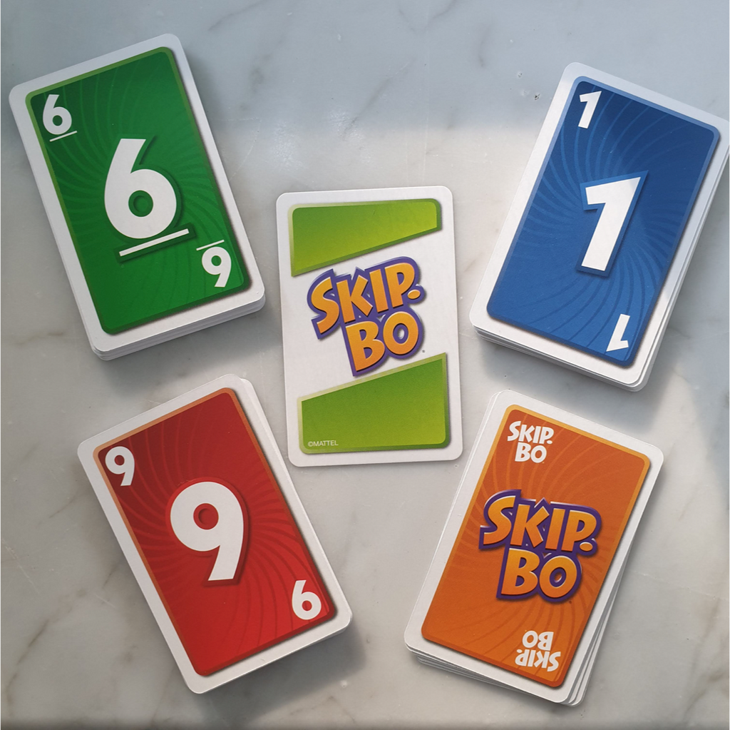 Skip-Bo: It's as easy as 1-2-3-4-5-6-7-8-9-10-11-12