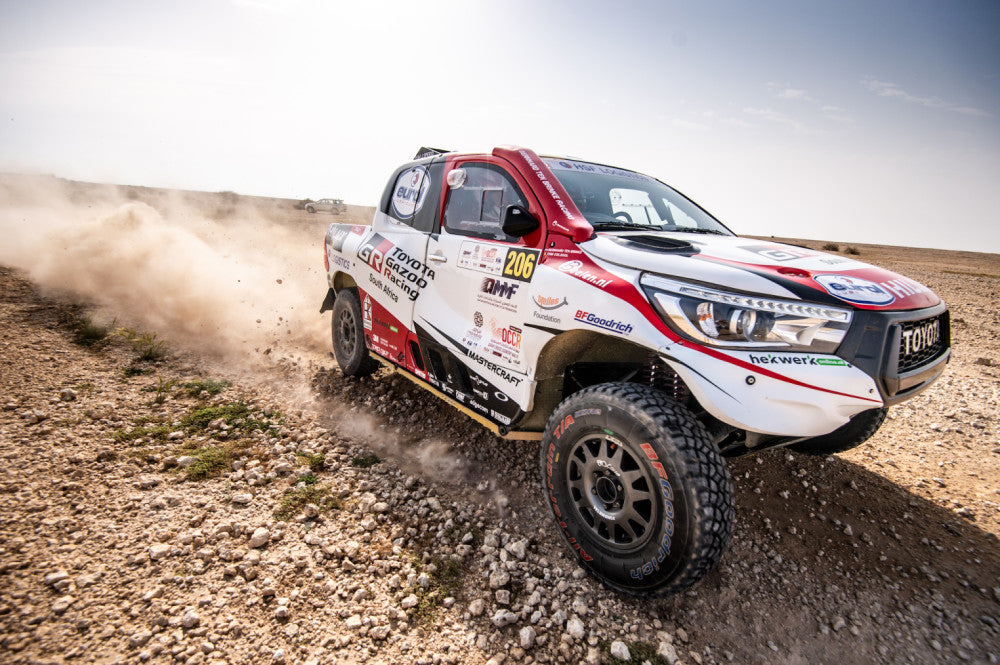 STAGE 2 VICTORY FOR AL ATTIYAH, AS TEN BRINKE SUFFERS FROM PUNCTURES