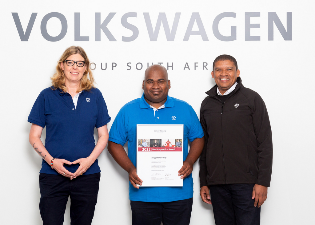 Megan Moodley selected as VWSA’s Best Apprentice
