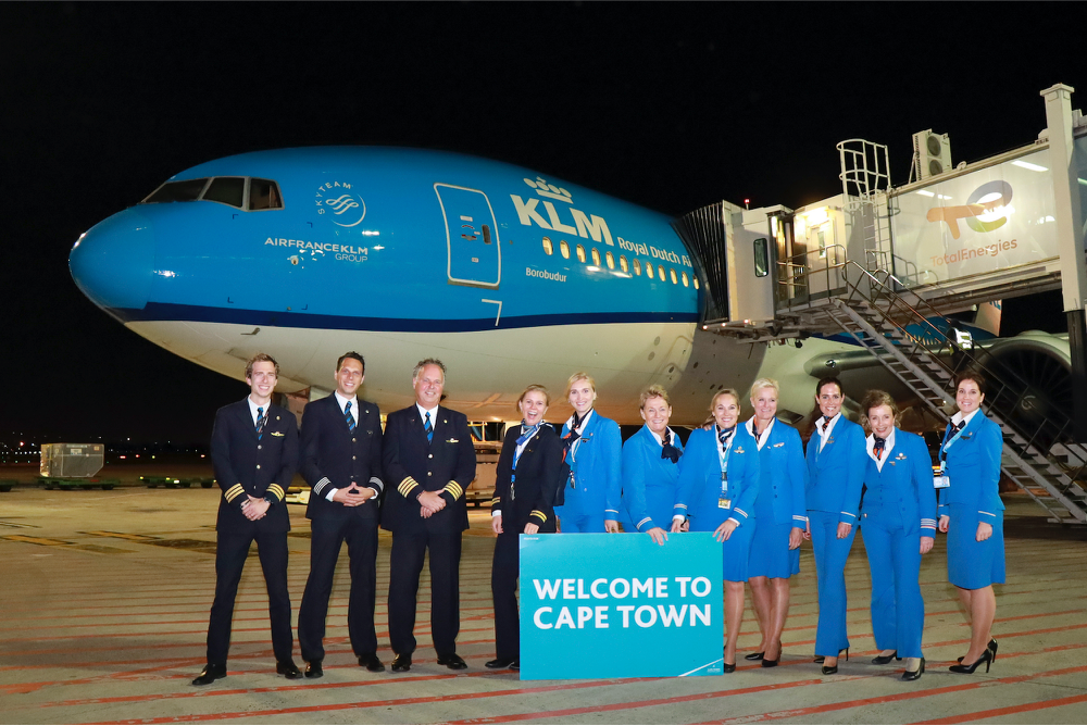 KLM Royal Dutch Airlines Celebrates Three Decades Of Direct Flights To Cape Town