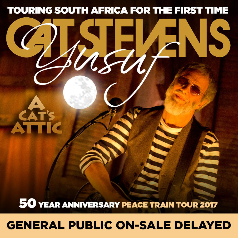 Yusuf Cat Stevens General Public On-Sale Date Delayed