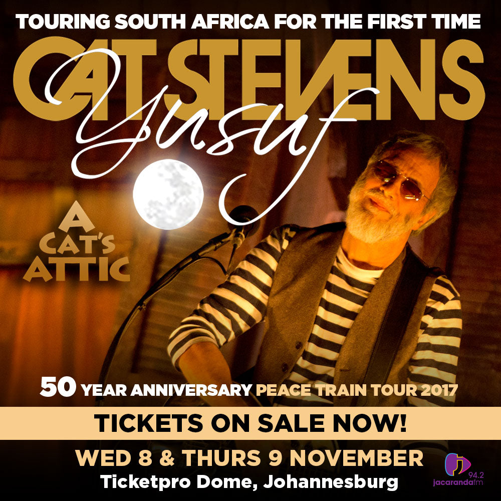 Extra Yusuf / Cat Stevens Johannesburg Concert Announced