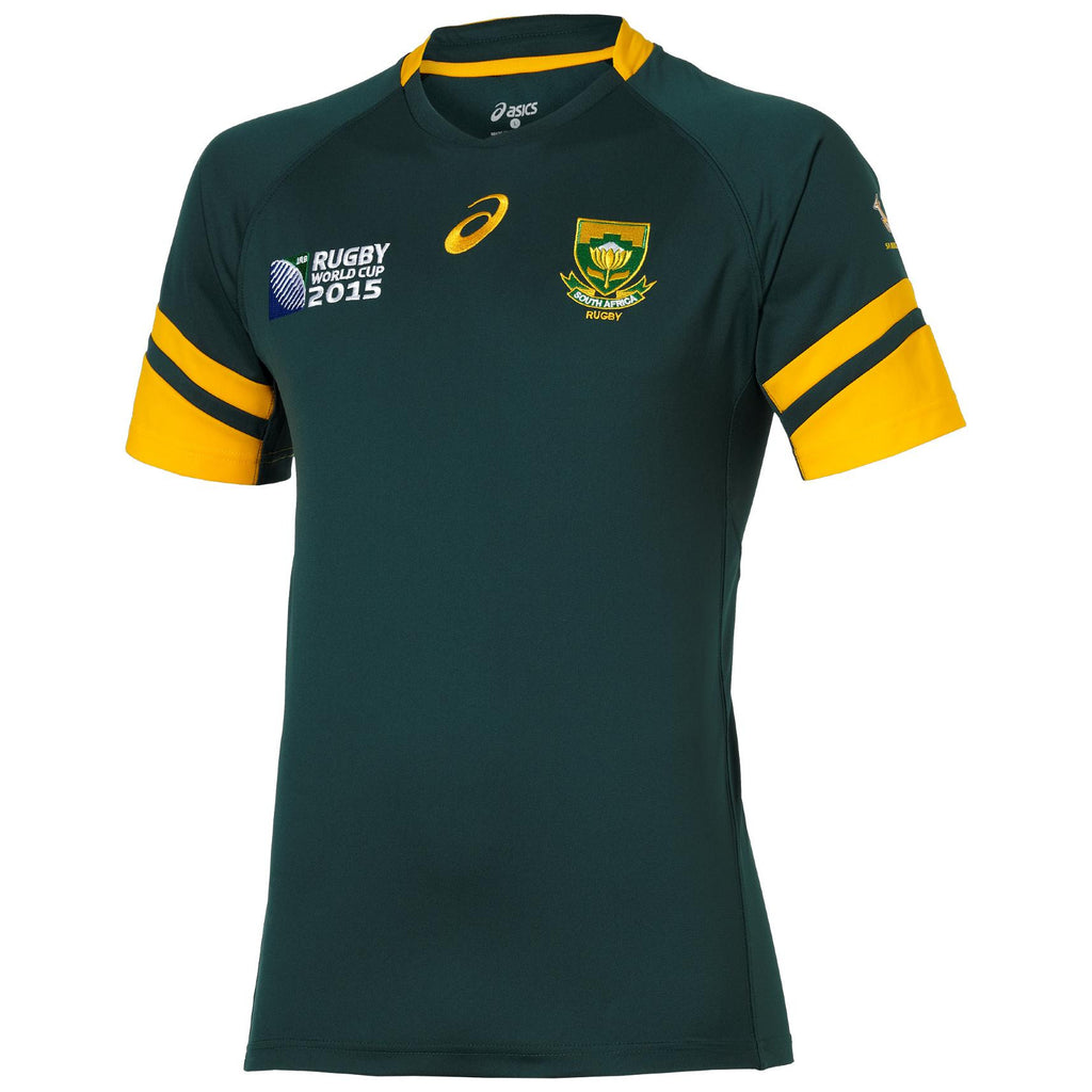 Springbok Home 2015 RWC Replica Jersey (Mens) - iloveza.com