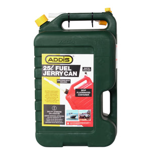 Addis - 25l Fuel Jerry Can (Green)