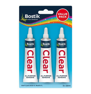Bostik - Clear Adhesive Glue Value Pack - iloveza.com