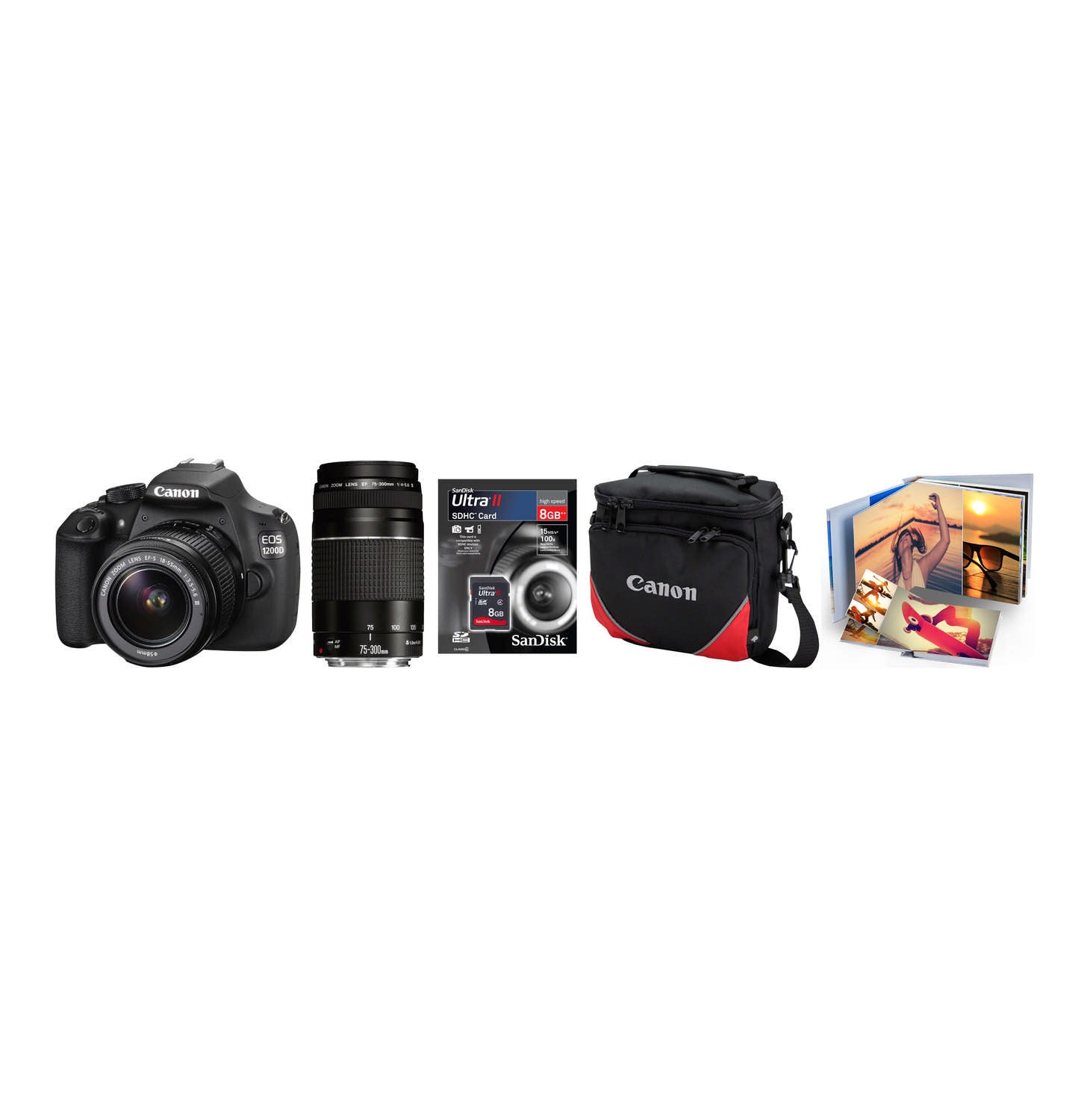 Canon 1200D DSLR Twin Lens Camera Bundle