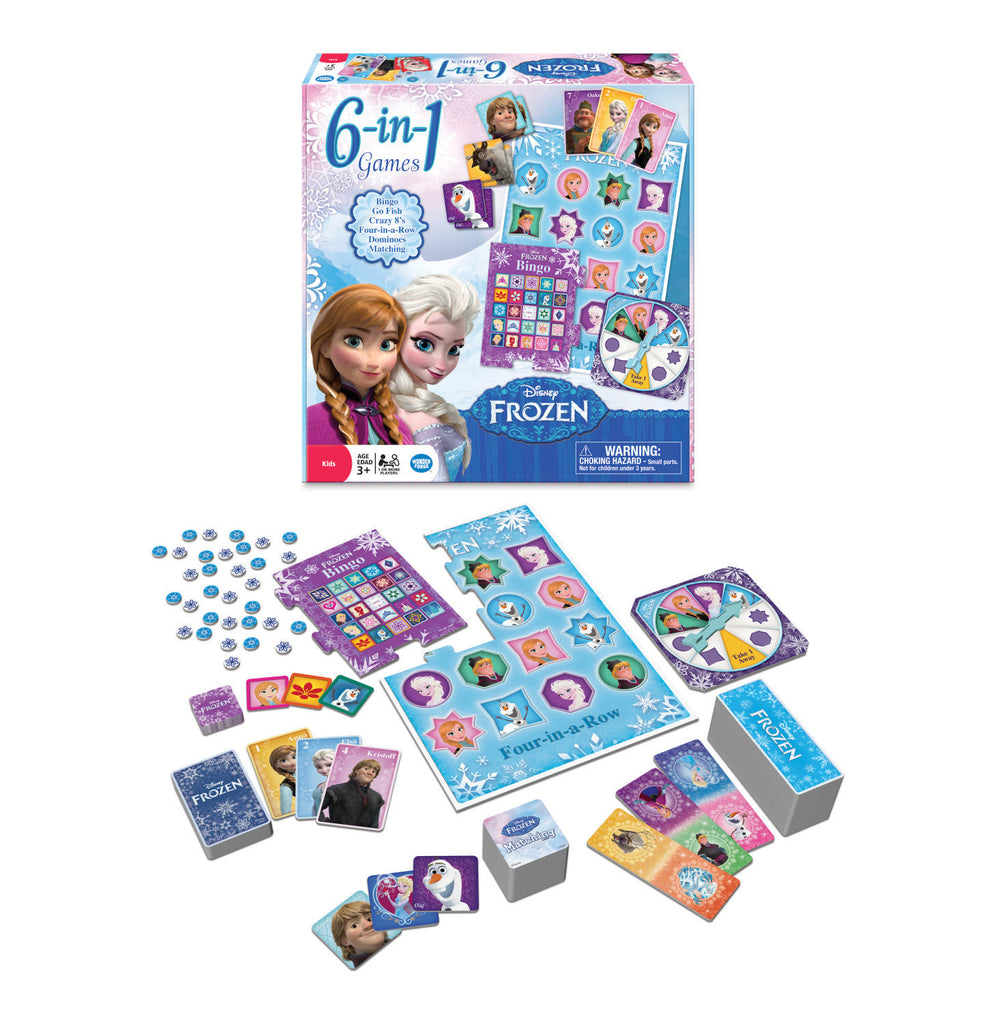 Disney - Frozen 6 in 1 Game - iloveza.com