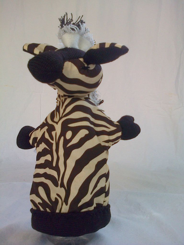 SA Softies - Zebra Puppet - iloveza.com - 1