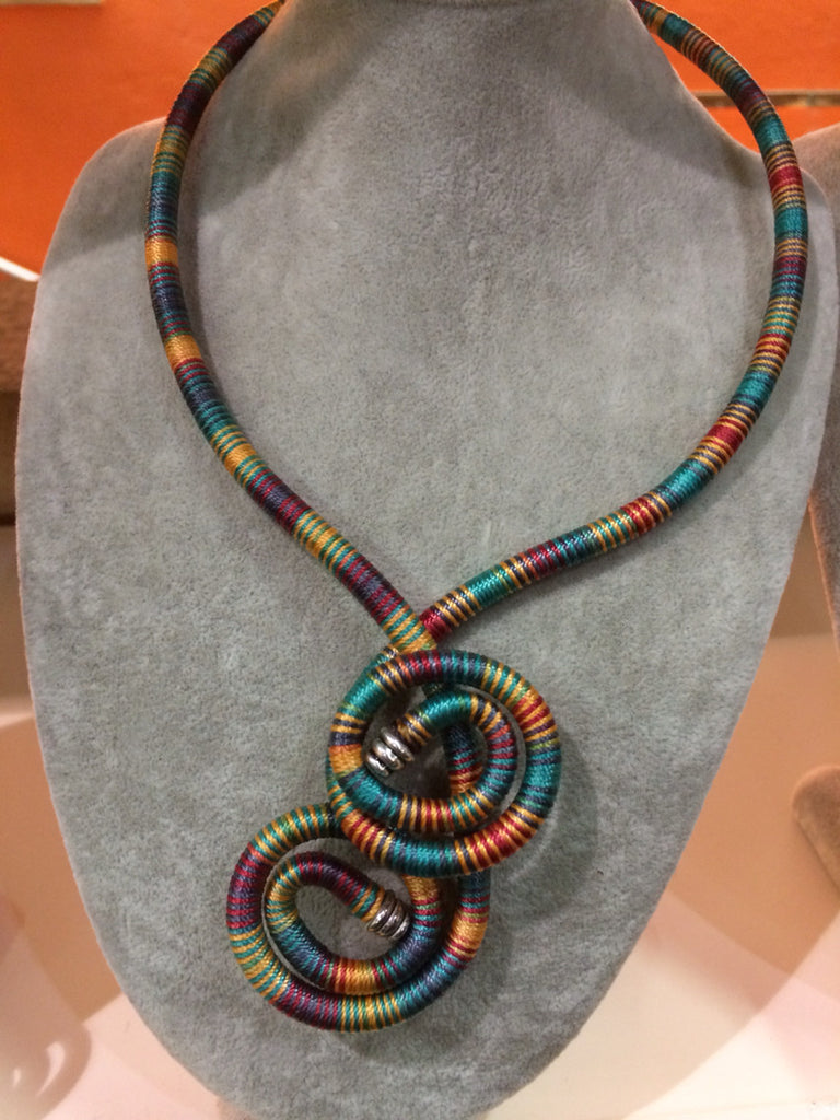 African Necklace (Multi-Coloured) - iloveza.com