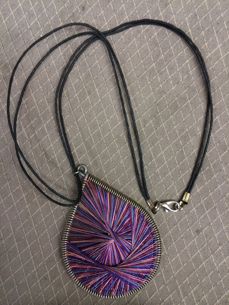 African Pendant (Purple) - iloveza.com