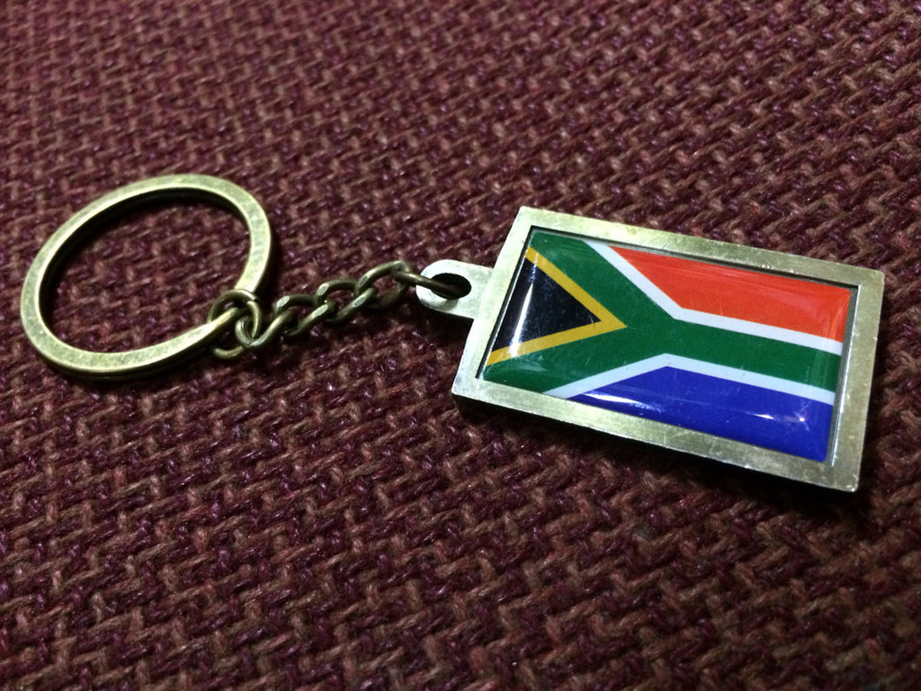 African Key Ring (South African Flag) - iloveza.com
