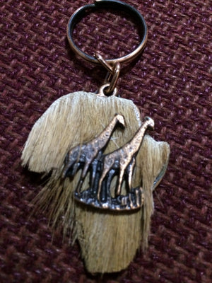 African Key Ring (Giraffe) - iloveza.com