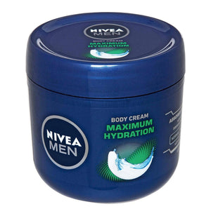 NIVEA Body Cream Men Maximum Hydration (1 x 400ml) - iloveza.com