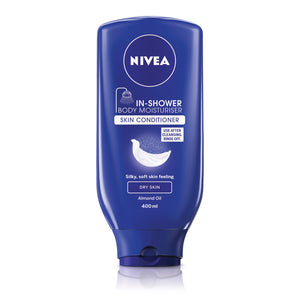 NIVEA In Shower Body Moisturiser Dry Skin (1 x 400ml) - iloveza.com