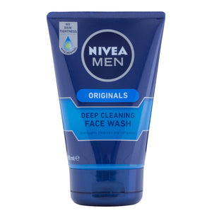 NIVEA Men Face Wash Moisturising (1 x 100ml) - iloveza.com