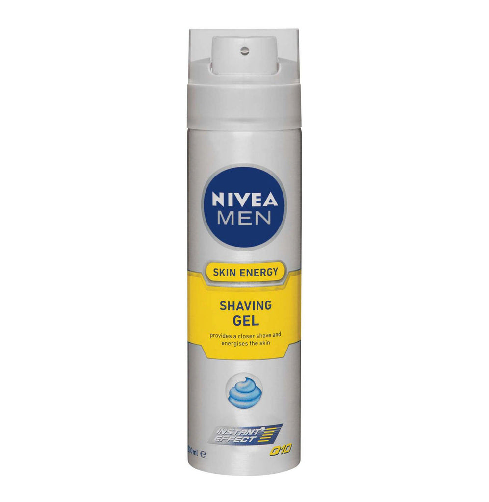 NIVEA Shaving Gel Q10 (1 x 200ml) - iloveza.com