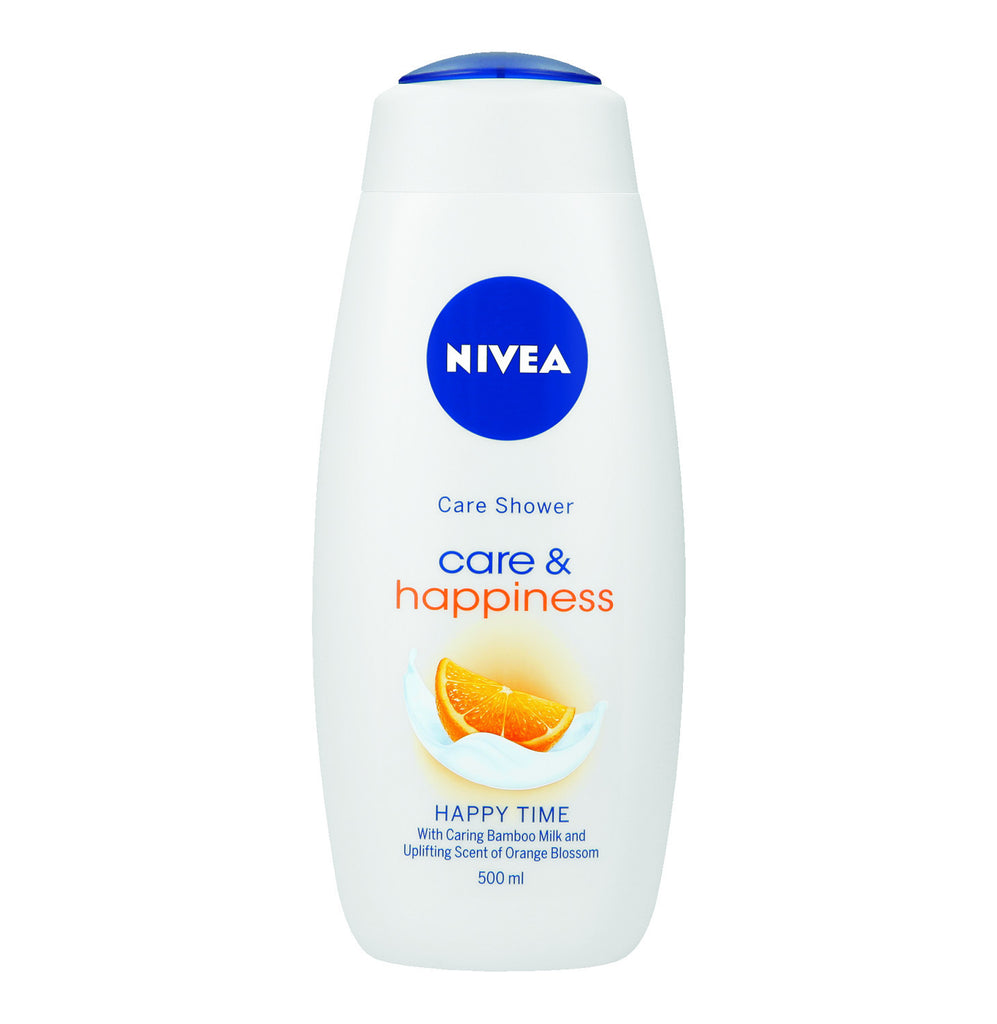 NIVEA Shower Gel Care and Happiness (1 x 500ml) - iloveza.com