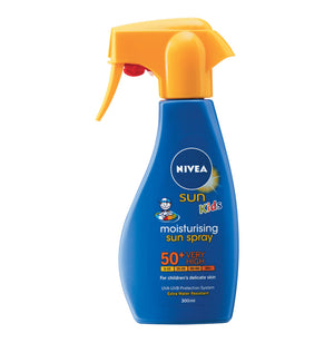 NIVEA Sun Kids Moisturising Spray SPF 50 (1 x 300ml) - iloveza.com