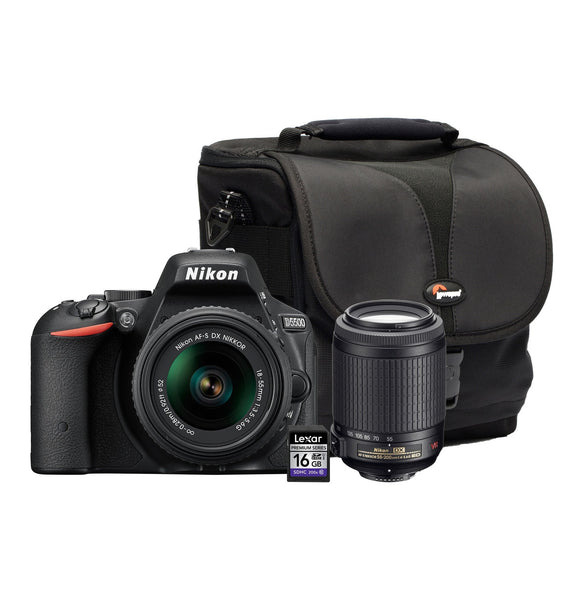 Nikon D5500 DSLR Twin Lens Camera Bundle – iloveza.com