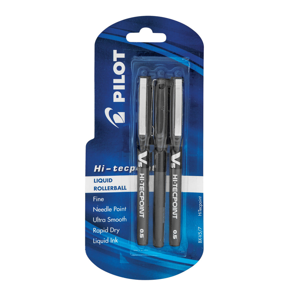 Pilot - Hi Techpoint Soluble Pen 3 Pack (Black) - iloveza.com