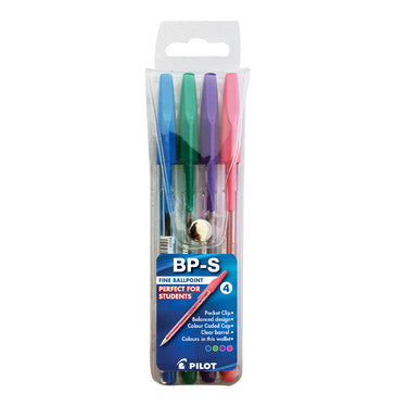 Pilot - 4 Pack BP-S Ball Pen - iloveza.com
