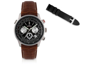 Rotary Gents' Chronograph Watch With Two Straps - iloveza.com