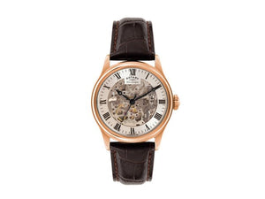 Rotary Skeleton Dial Watch - iloveza.com