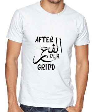Fajr Apparel - After Fajr Grind T-Shirt - iloveza.com